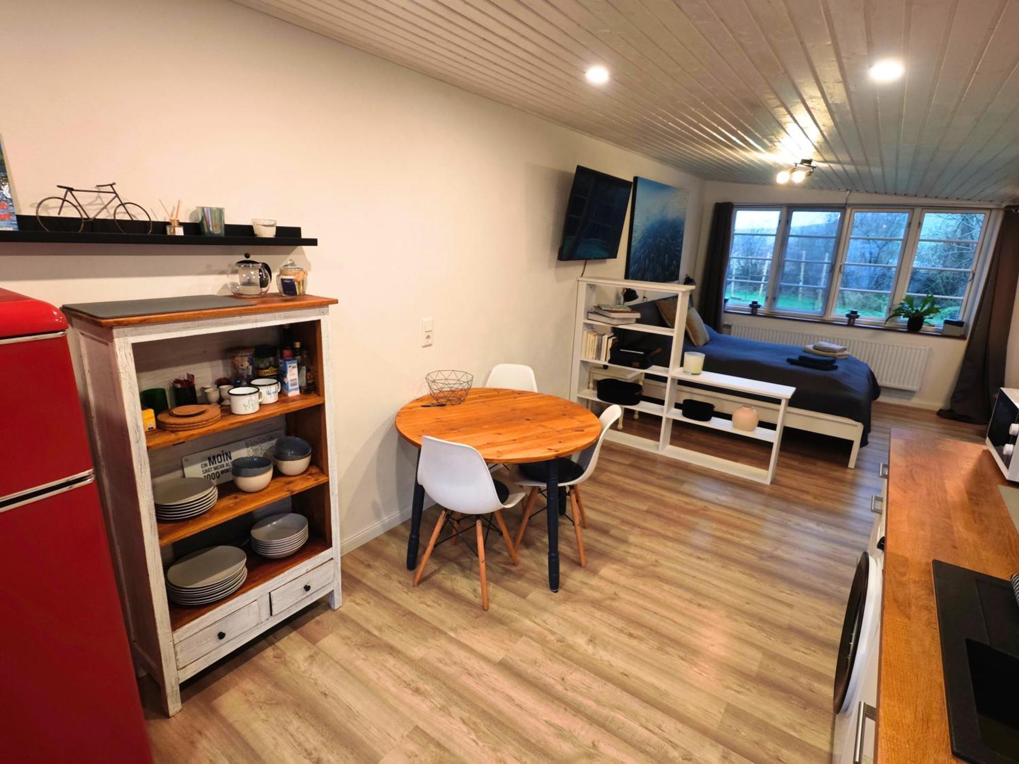 Ferienwohnung Diekblick - Kleiner Deichhof 핱슈테테마슈 외부 사진